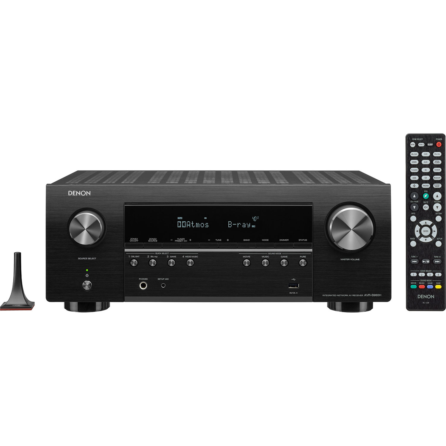 DENON AVR-S960H 7.2-Ch x 90 Watts 8K A/V Receiver 