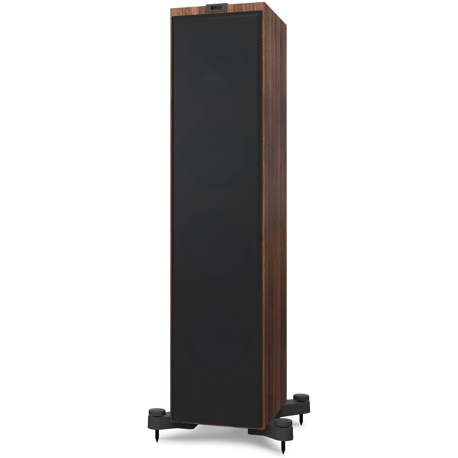 KEF Q550 EACH 5.25" 3Way FloorStanding Speaker Walnut Accessories4less
