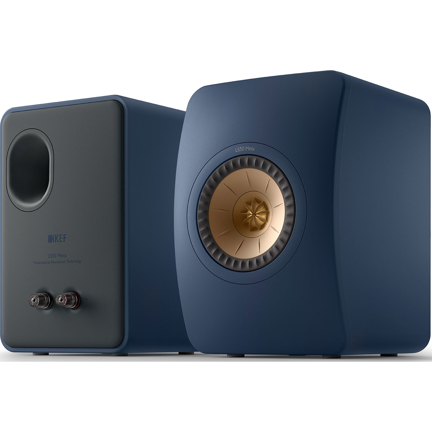 KEF LS50 PAIR Meta Bookshelf Speakers Blue