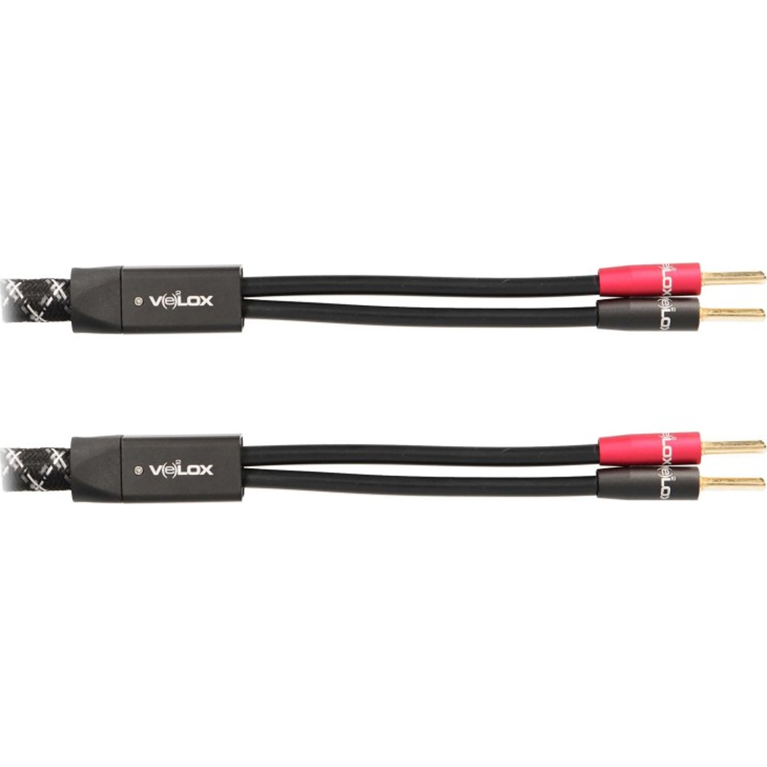 ETHEREAL Velox 8ft Pair Audiophile 12ga Terminated Speaker Cables