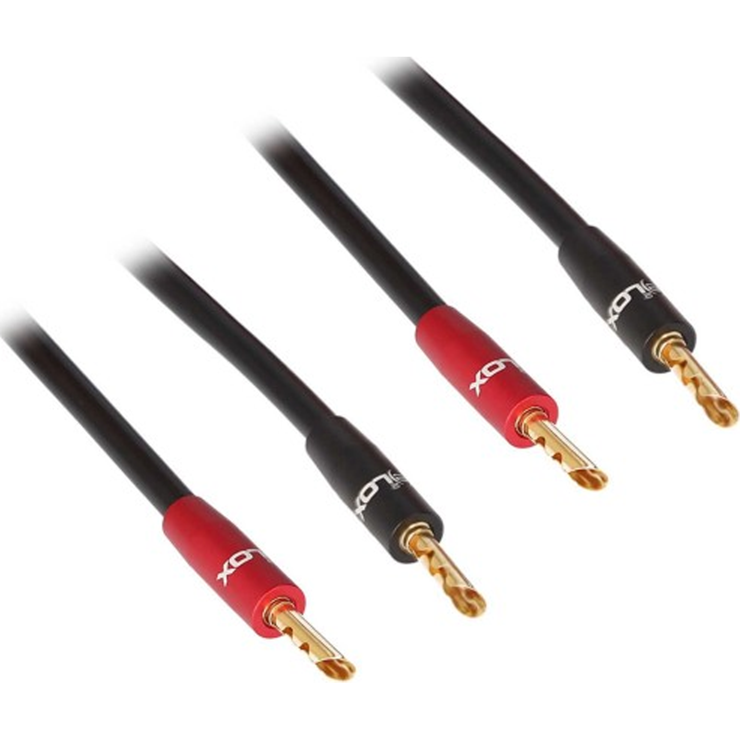 ETHEREAL  HiFi-Ready 12 Gauge BFA Terminated Speaker Cables