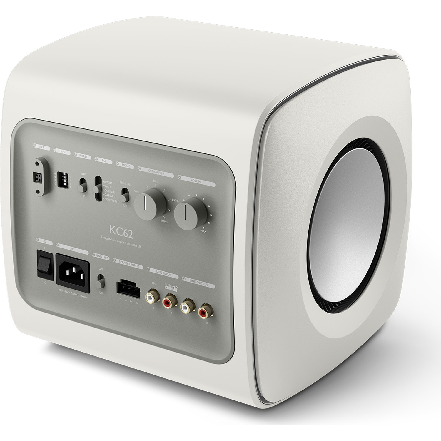 KEF KC62 Watt Powered Mineral White | Accessories4less