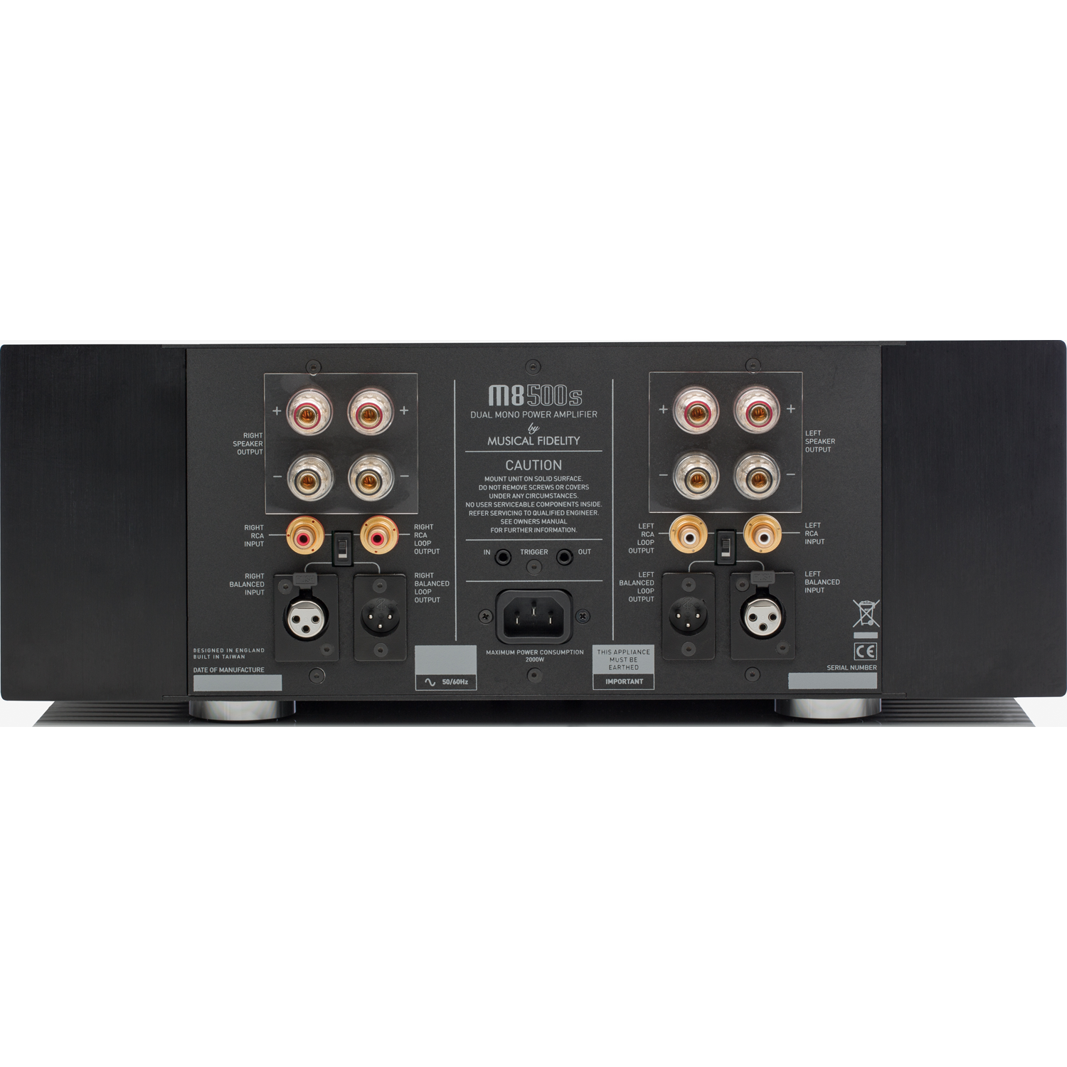 MUSICAL FIDELITY  M8s-500s