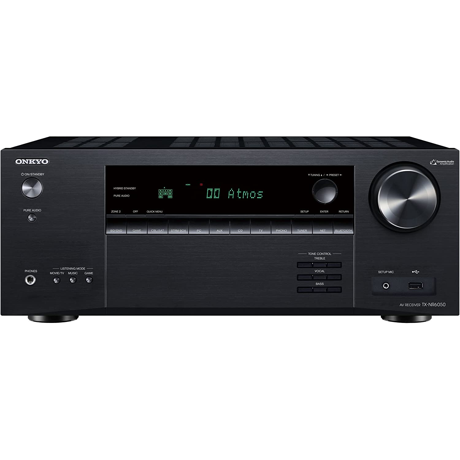 ONKYO TX-NR6050 7.2-Ch x 90 Watts A/V 8K Receiver