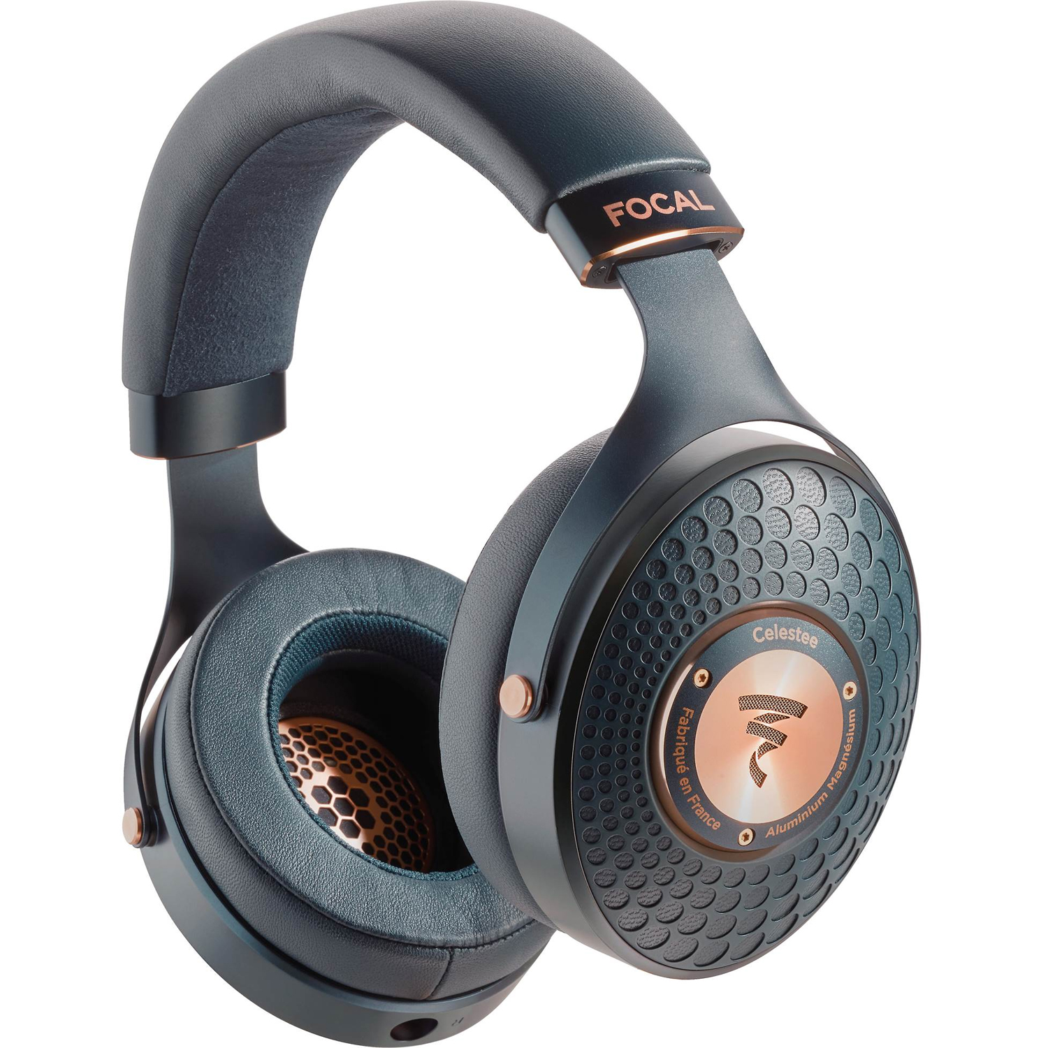 FOCAL Celestee Closed-Back Over-Ear Wired Headphones Navy Blue