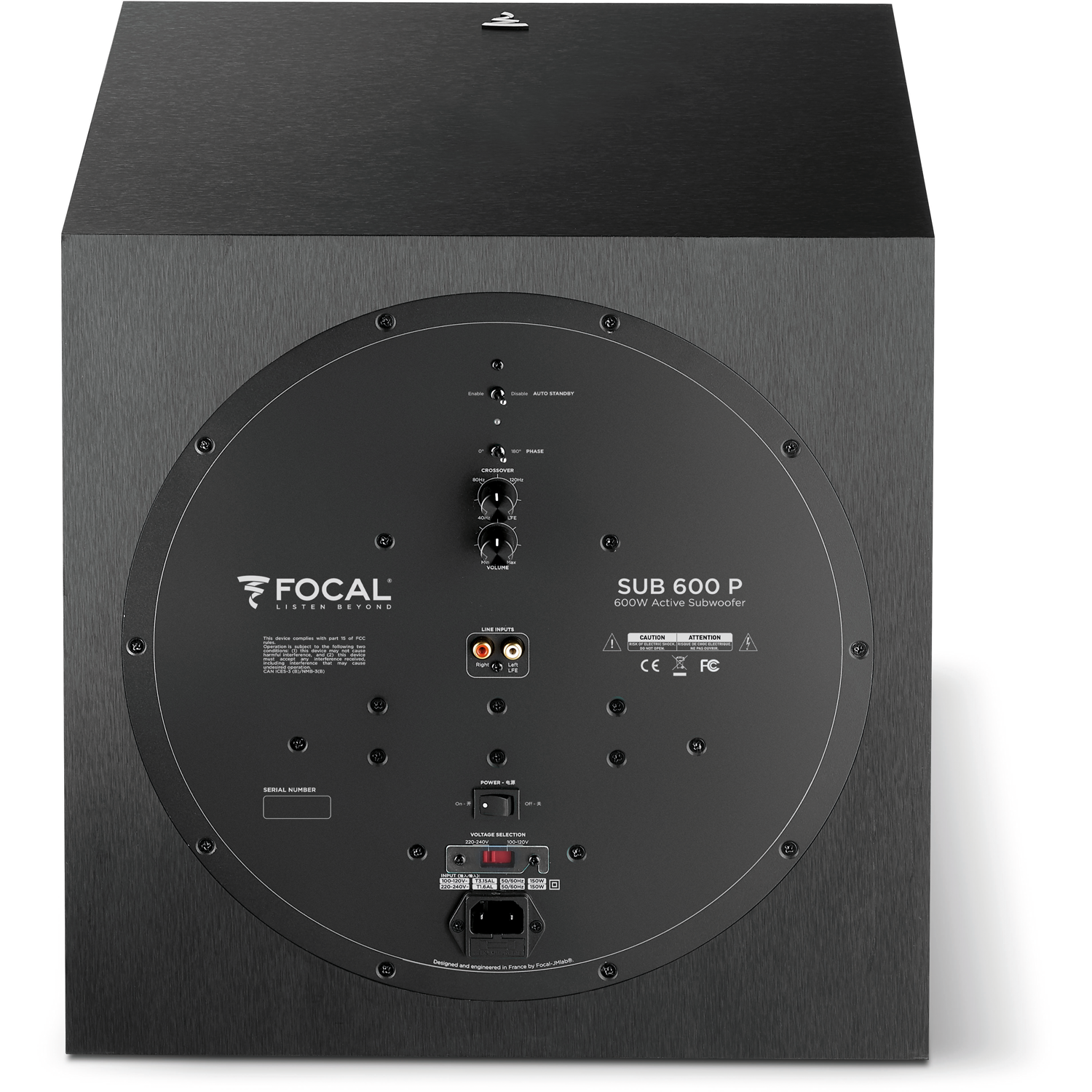 FOCAL  SUB600P