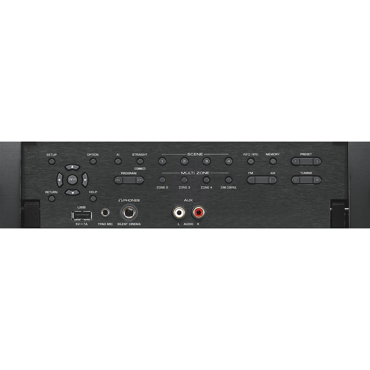 YAMAHA RX-A3080 FRONT CONTROLS