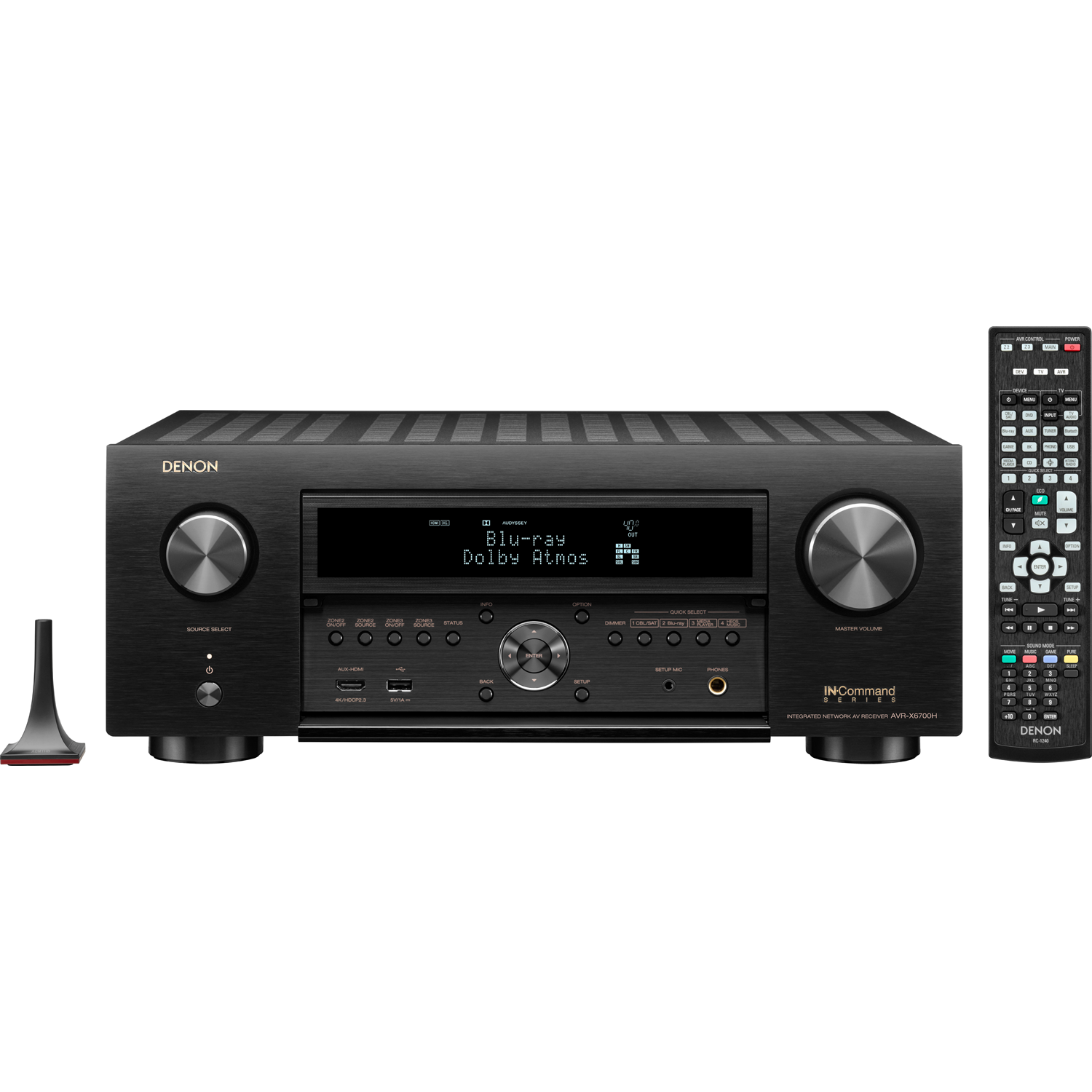 DENON AVR X6700H 11.2 Ch x 140 Watts 8K A V Receiver w HEOS