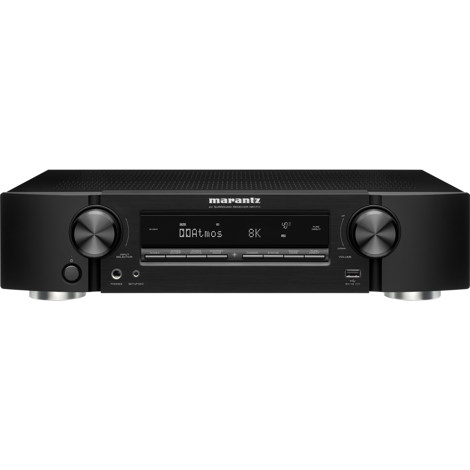 MARANTZ NR1711 Slim 7.2-Ch x 50 Watts 8K A/V Receiver