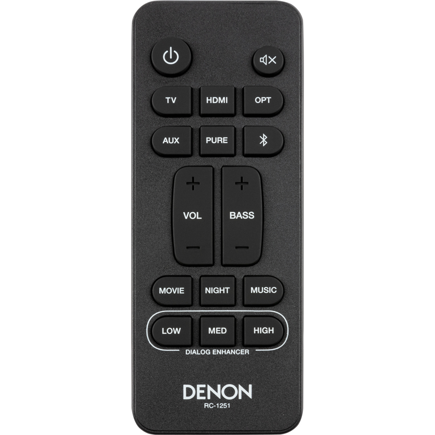 DENON & Soundbar w/Dolby Accessories4less Compact Atmos | DHT-S217 Bluetooth 2.1