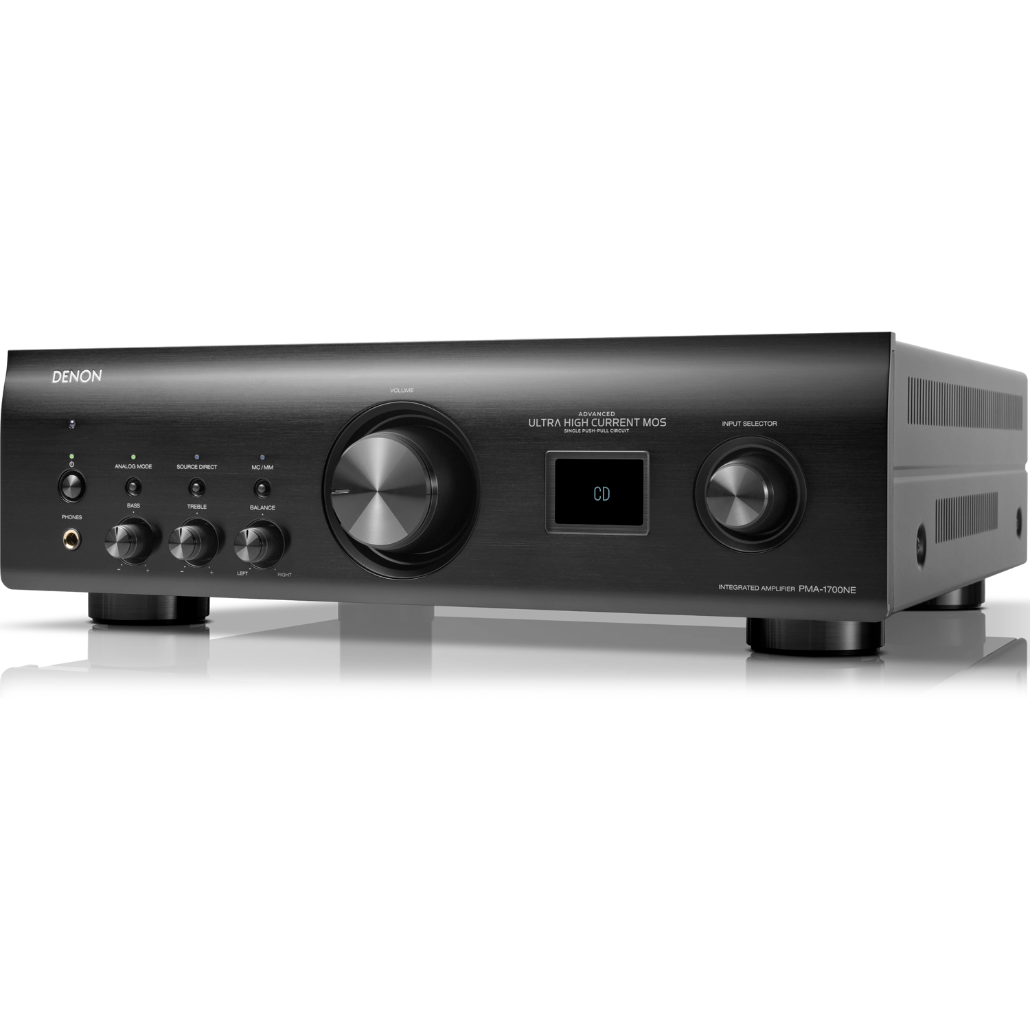 DENON PMA-1700NE integrated amp w/ DAC and phono preamp Black