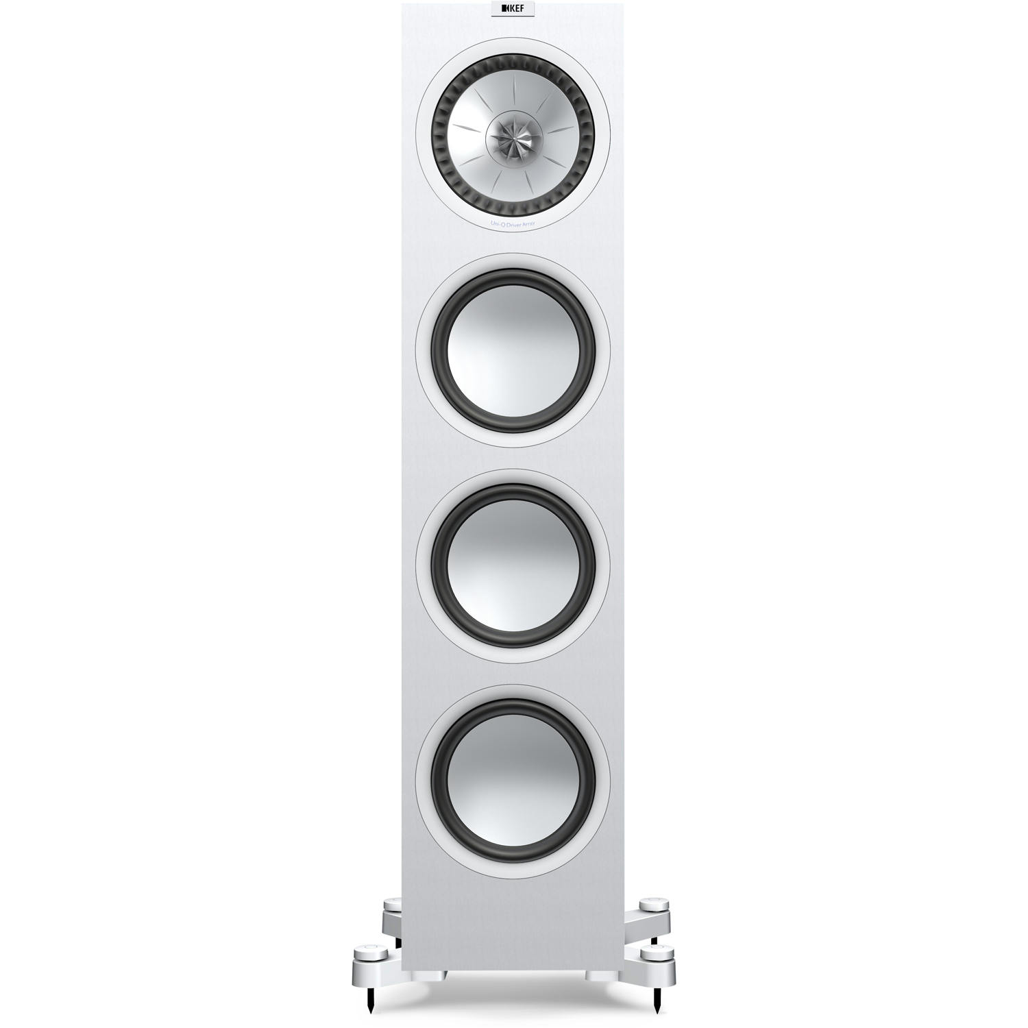 KEF Q750 EACH 6.5" 3-Way Floor-Standing Speaker White | Accessories4less