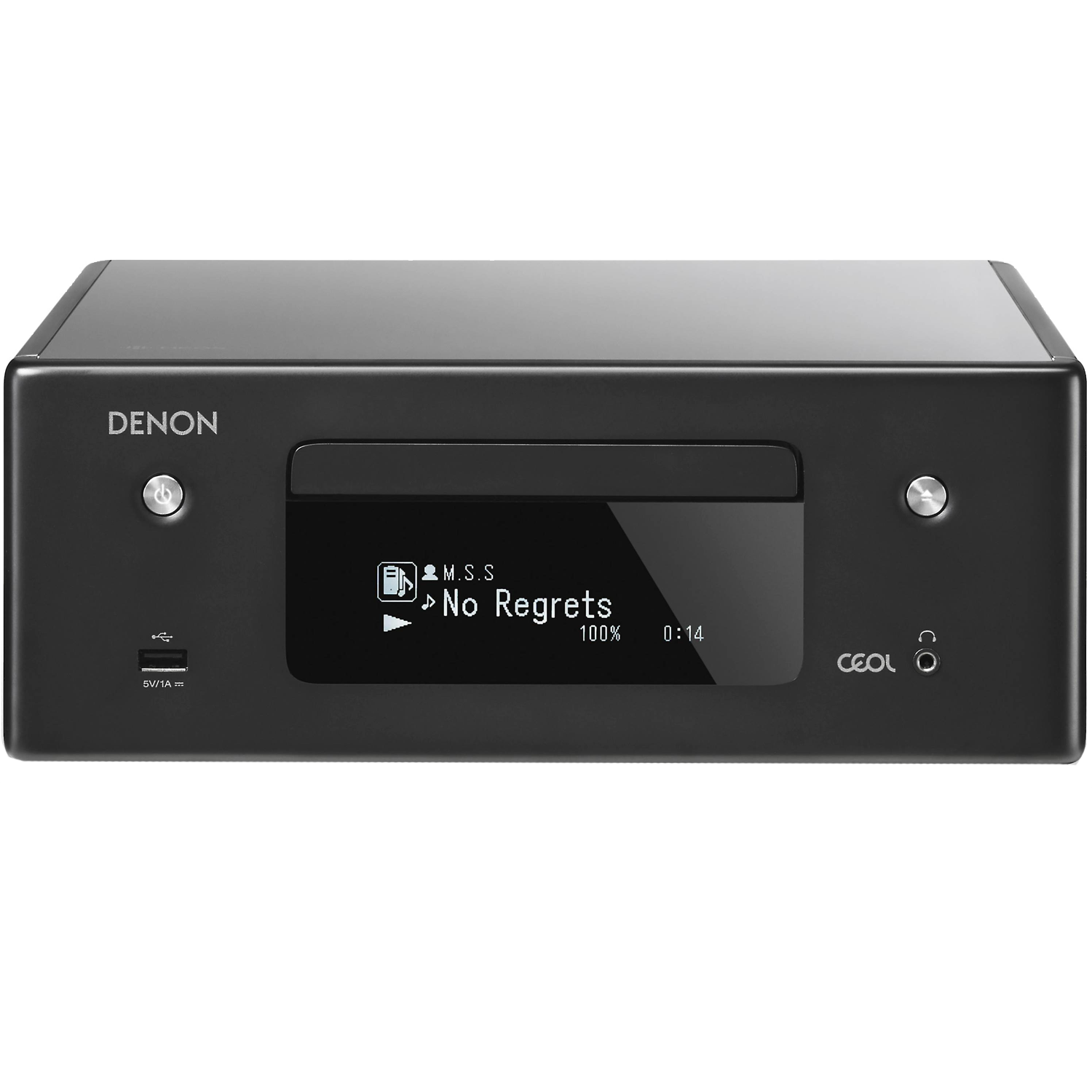 DENON NEW CEOL RCD-N10 Compact Stereo Receiver w/ CD, BT, AirPlay, and HEOS