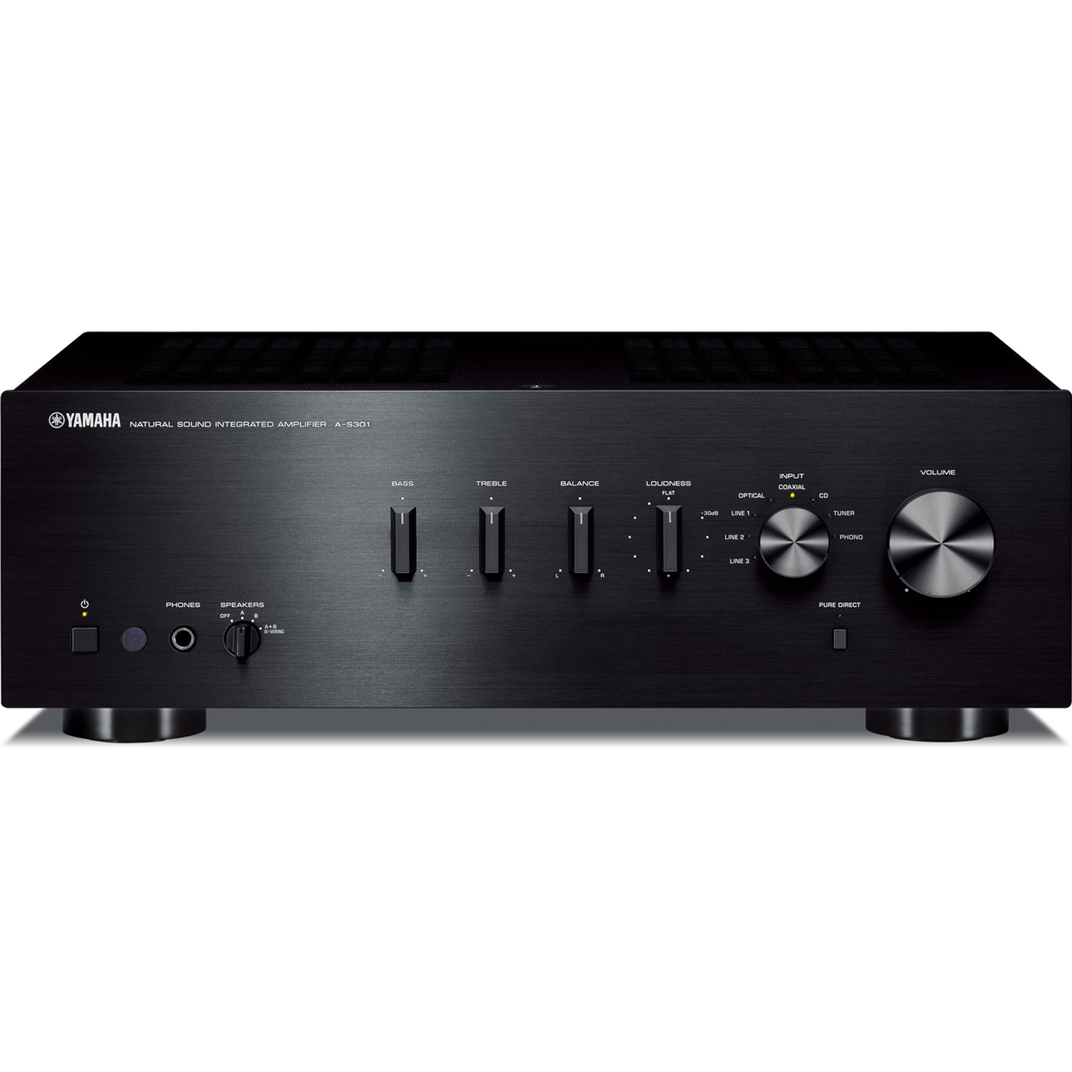 YAMAHA A-S301 2-Ch x 60 Watts Integrated Amplifier w/ Built-in DAC