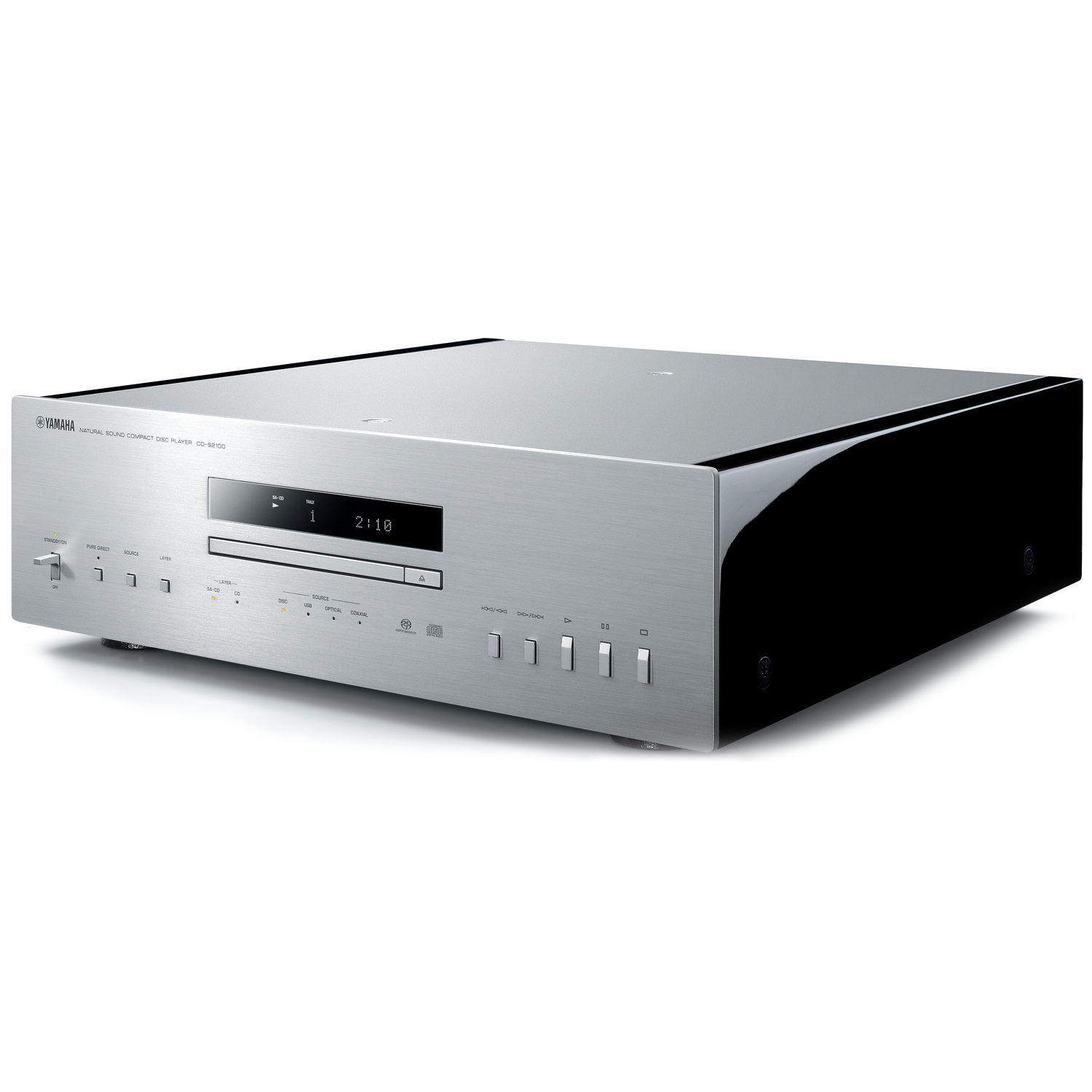 YAMAHA CD-S2100 Natural Sound Super Audio CD Player Silver