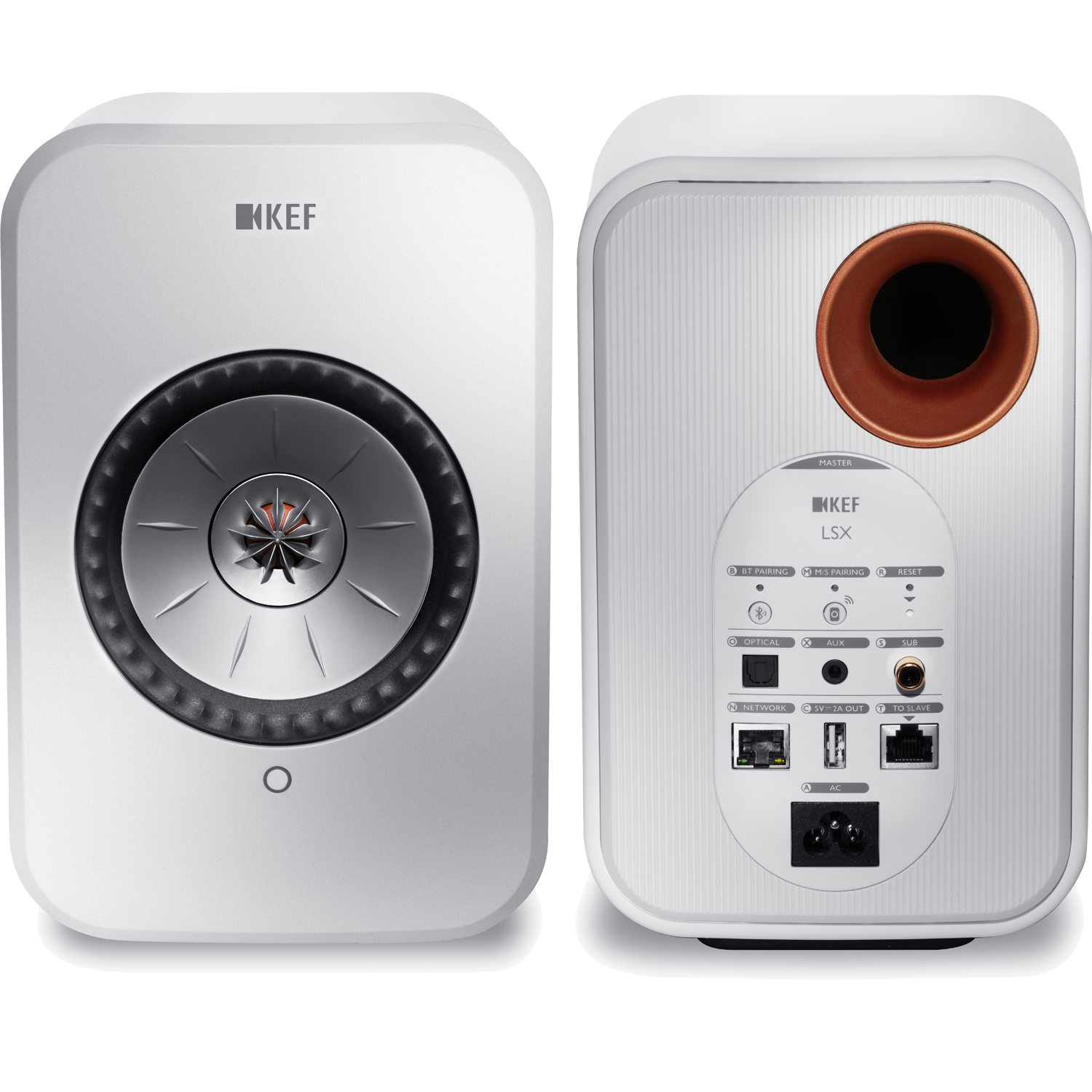 KEF LSX PAIR Wireless Music System White