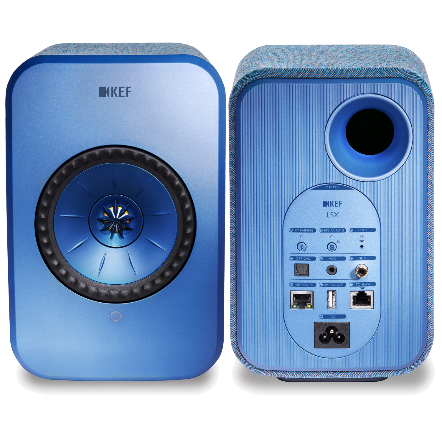 KEF LSX PAIR Wireless Music System Blue
