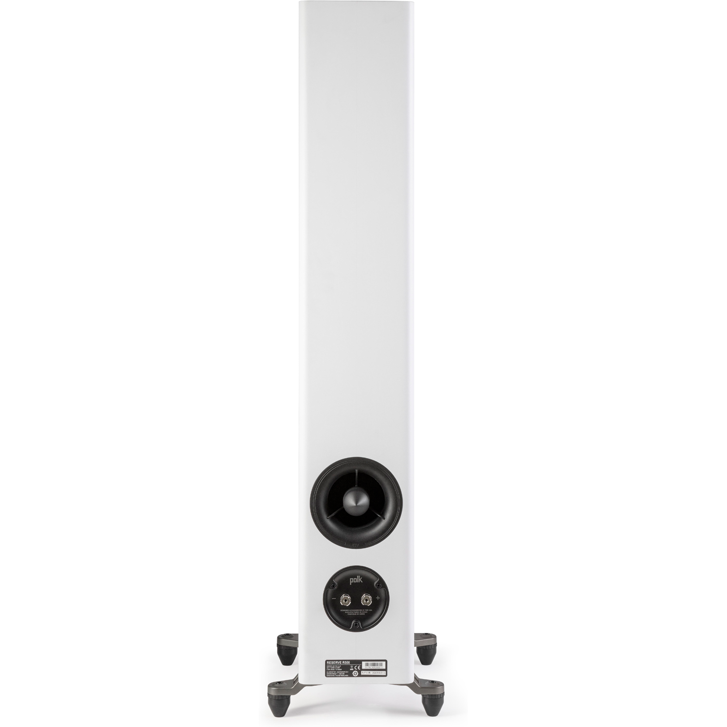 POLK AUDIO Reserve R500 PAIR 5.25" 2Way FloorStanding Speakers White Accessories4less