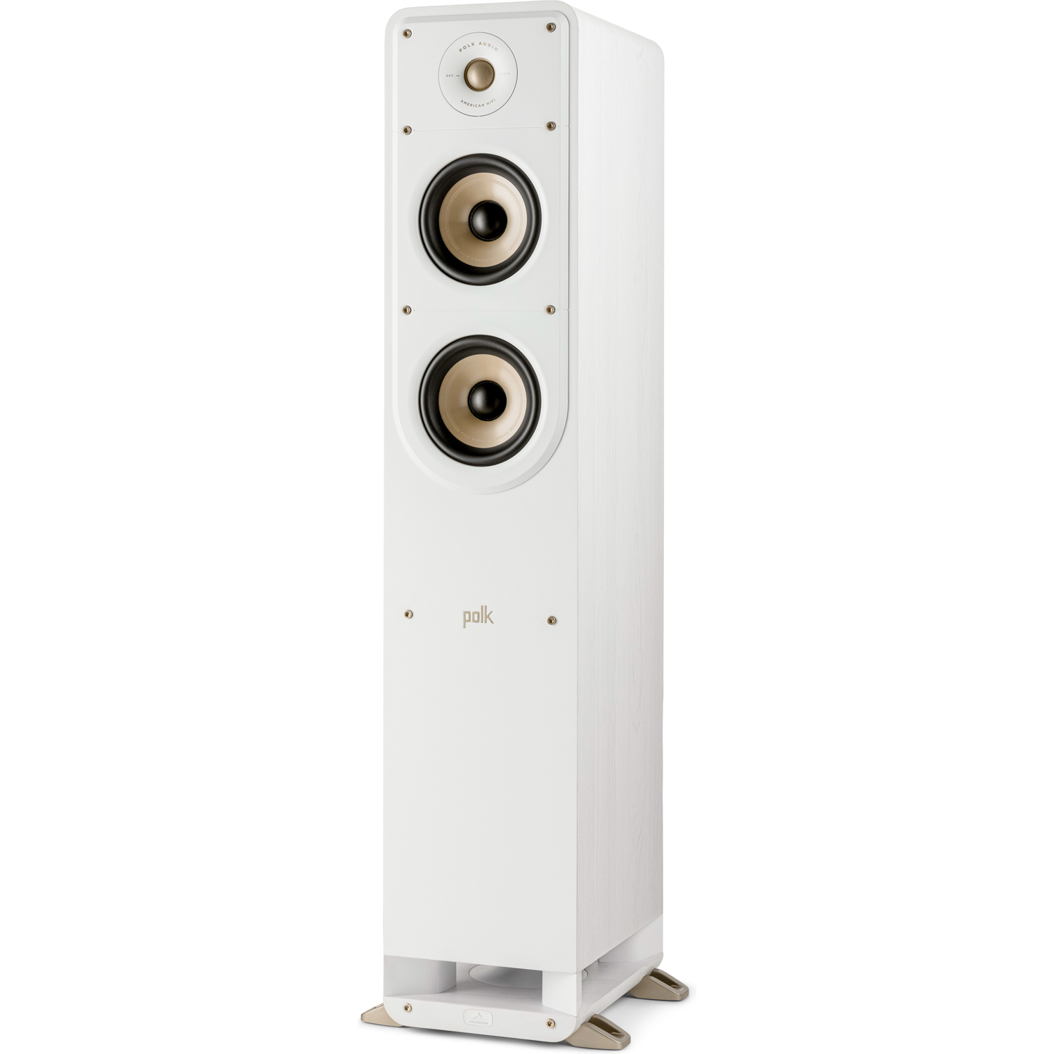 POLK AUDIO NEW Signature Elite ES50 PAIR 5.25" 2-Way Floor-Standing Speaker White