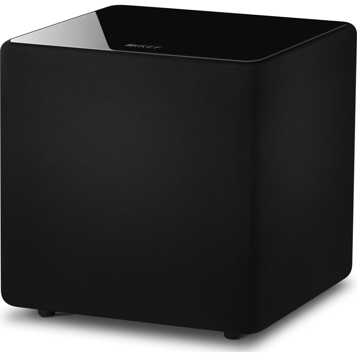 KEF KUBE 8B 8" 300 Watt ClassD Powered Subwoofer Black Accessories4less