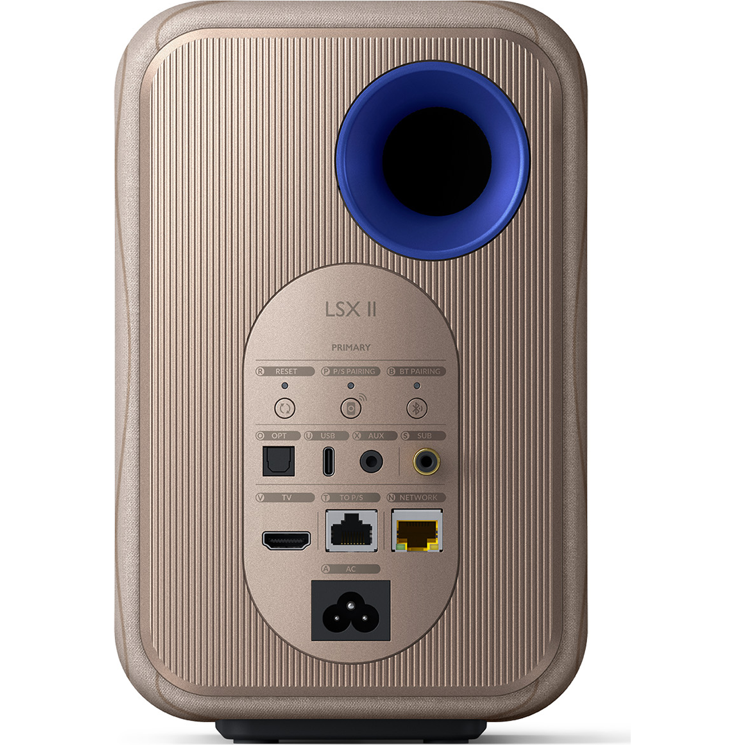 KEF LSX II PAIR Powered Speakers w/HDMI, AirPlay 2, Chromecast, Wi