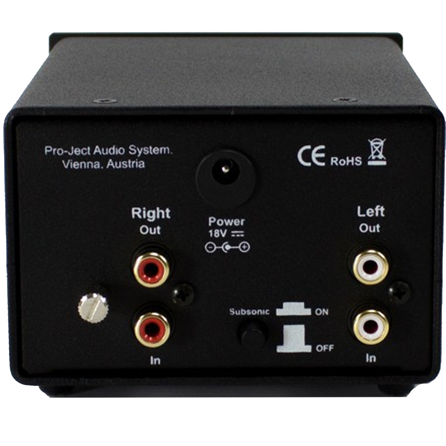 PROJECT NEW Phono Box DS MM/MC Phono Preamp Silver Accessories4less