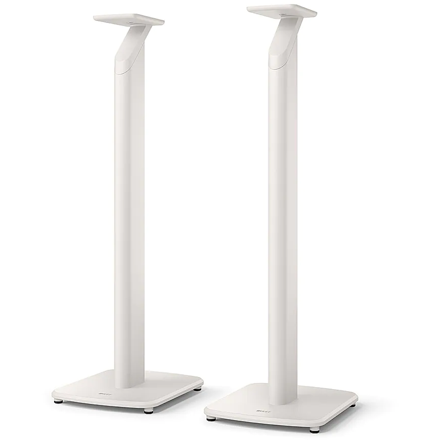 KEF NEW S1 PAIR 27" Floorstands for LSX, LSX II, and LSX II LT Speakers Mineral White