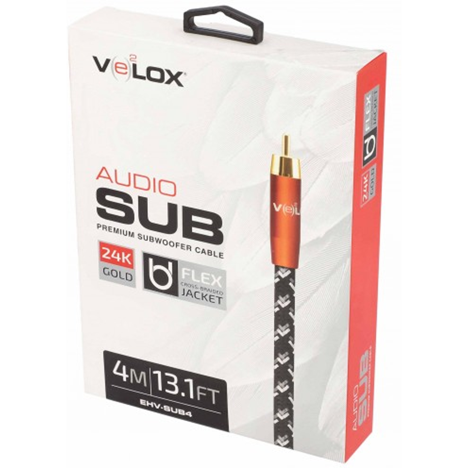 ETHEREAL EHV-SUB 12ft Velox Premium Subwoofer Cable