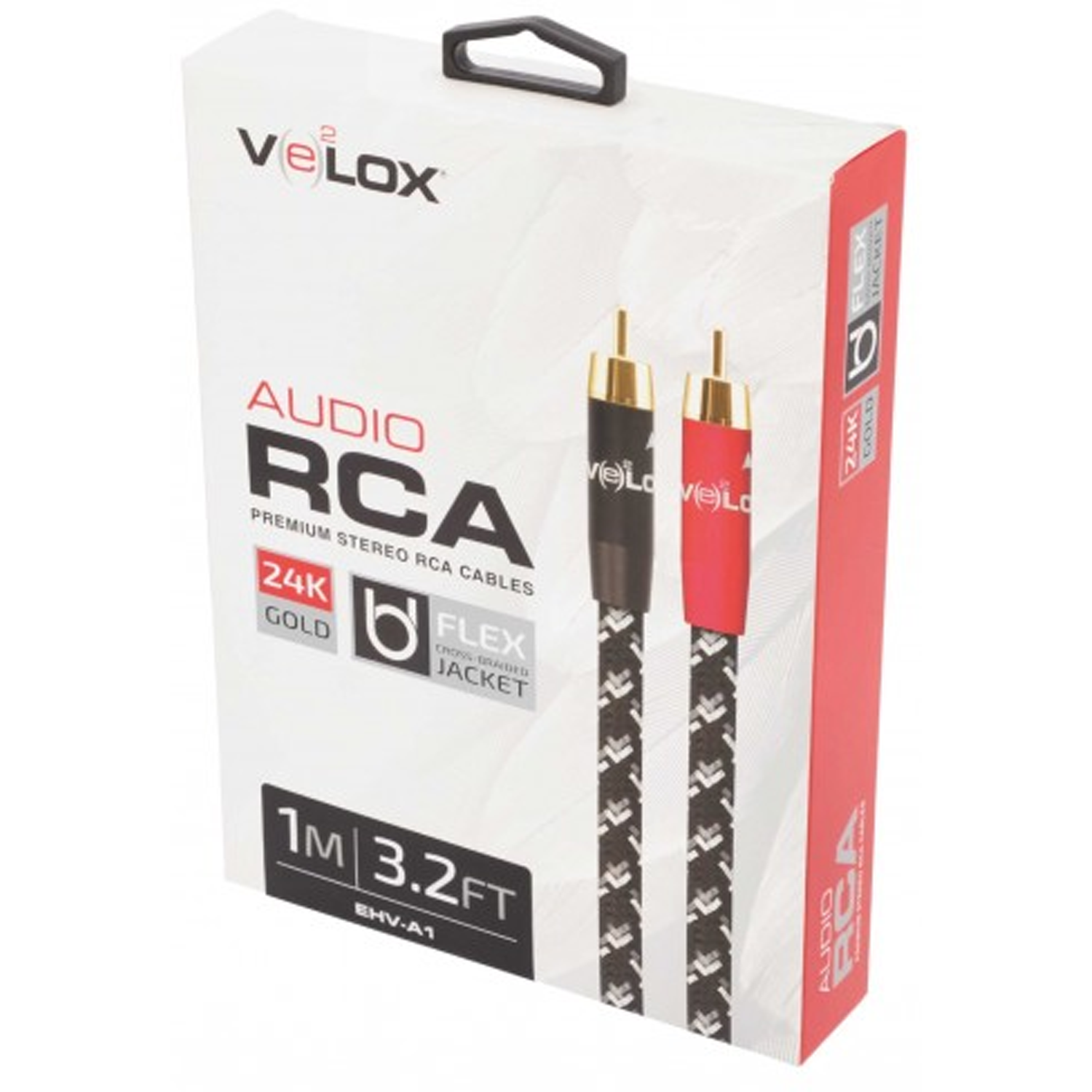 ETHEREAL EHV-A 3ft Velox Premium Stereo Audio Interconnect Pair
