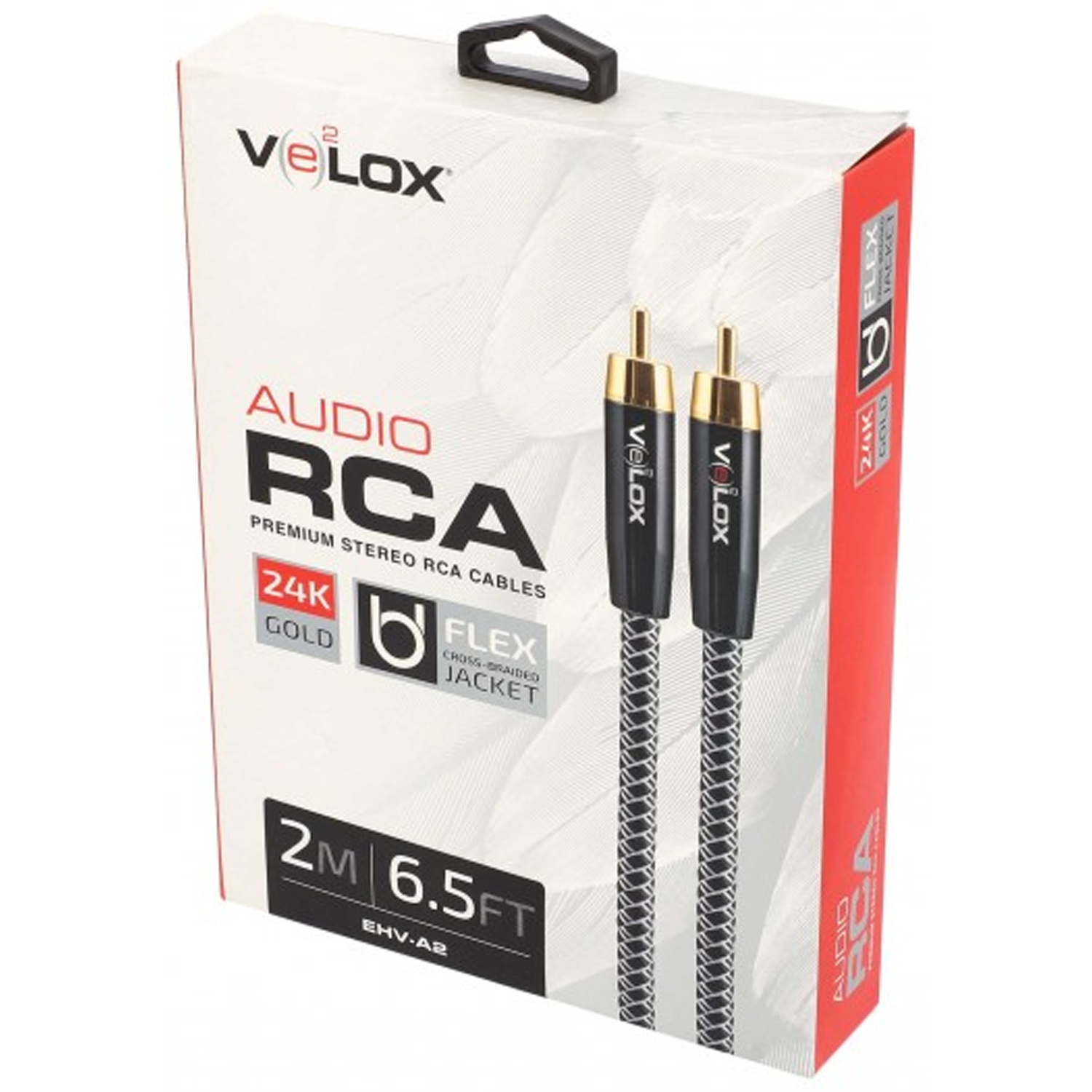 ETHEREAL EHV-A 6ft Velox Premium Stereo Audio Interconnect Pair