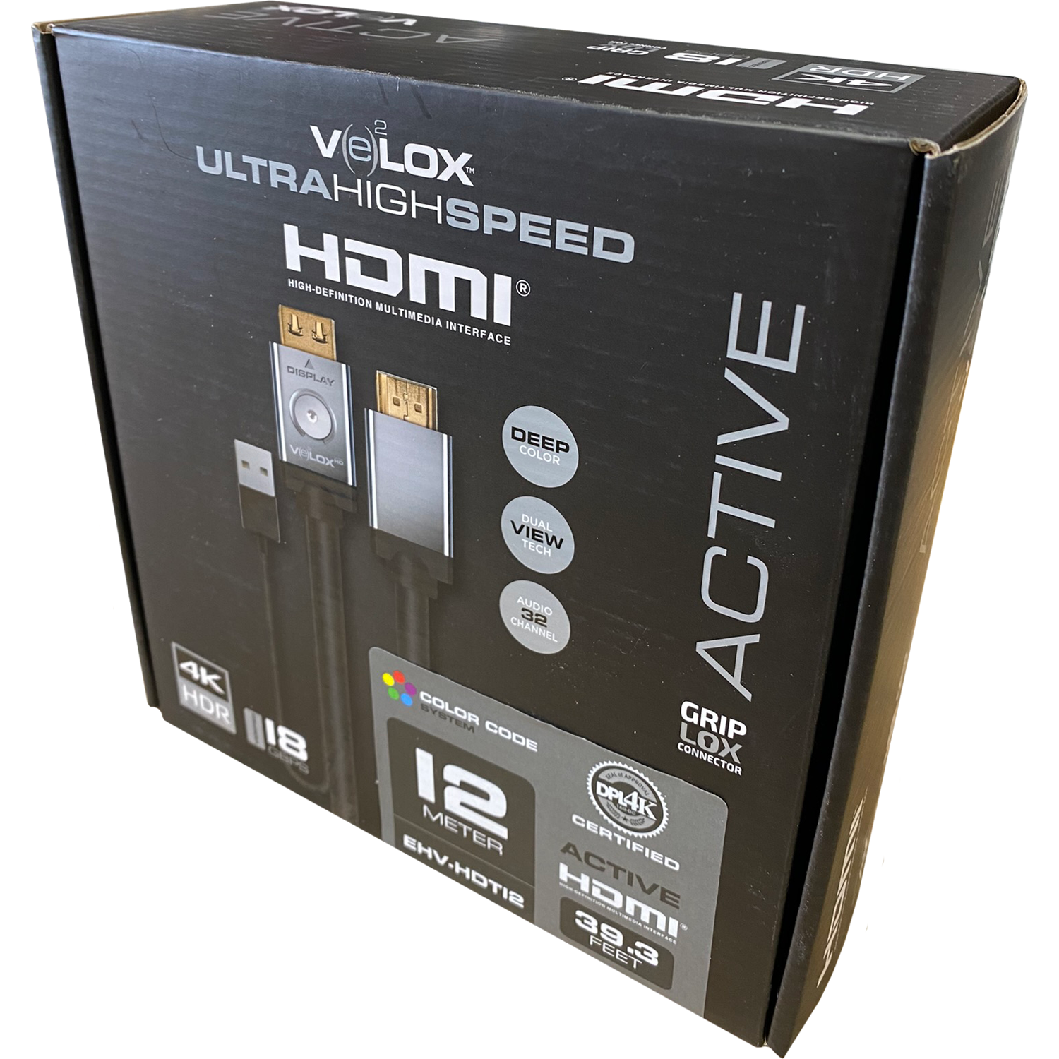 Metra AV EHV-HDG2-050 50M AOC HDMI Cable 48Gbps Ultimate High