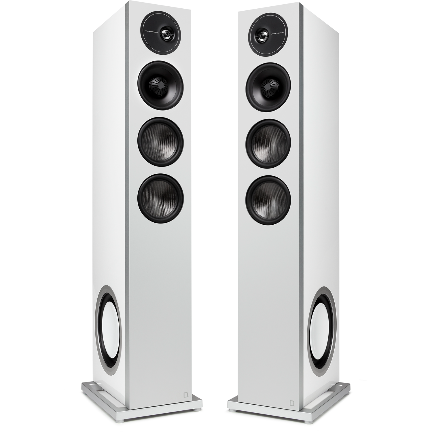 DEFINITIVE TECHNOLOGY Demand D15 PAIR 5.25" 3-Way Floor-Standing Speakers White