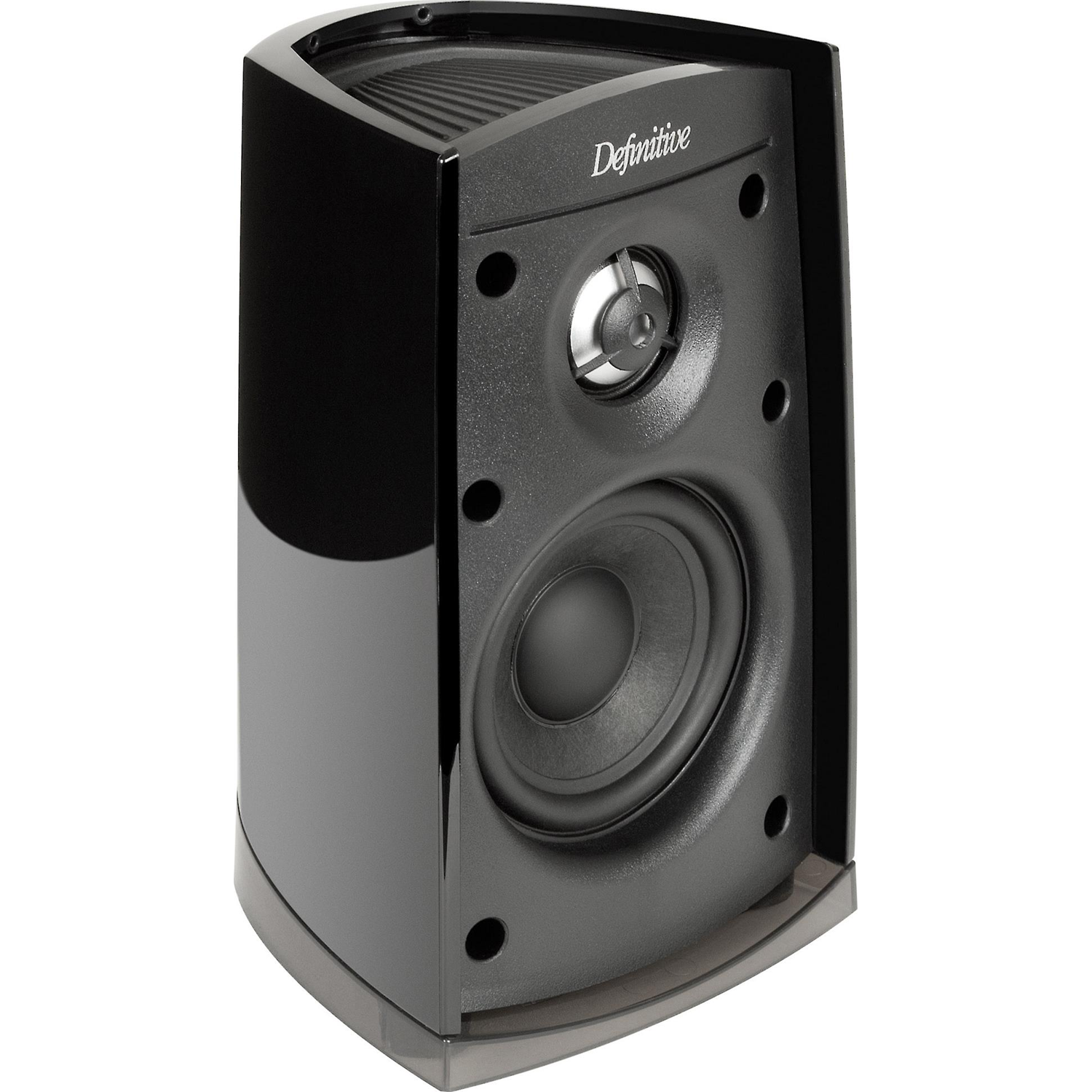 DEFINITIVE TECHNOLOGY NEW ProMonitor 400 EACH Compact Bookshelf Speaker Black