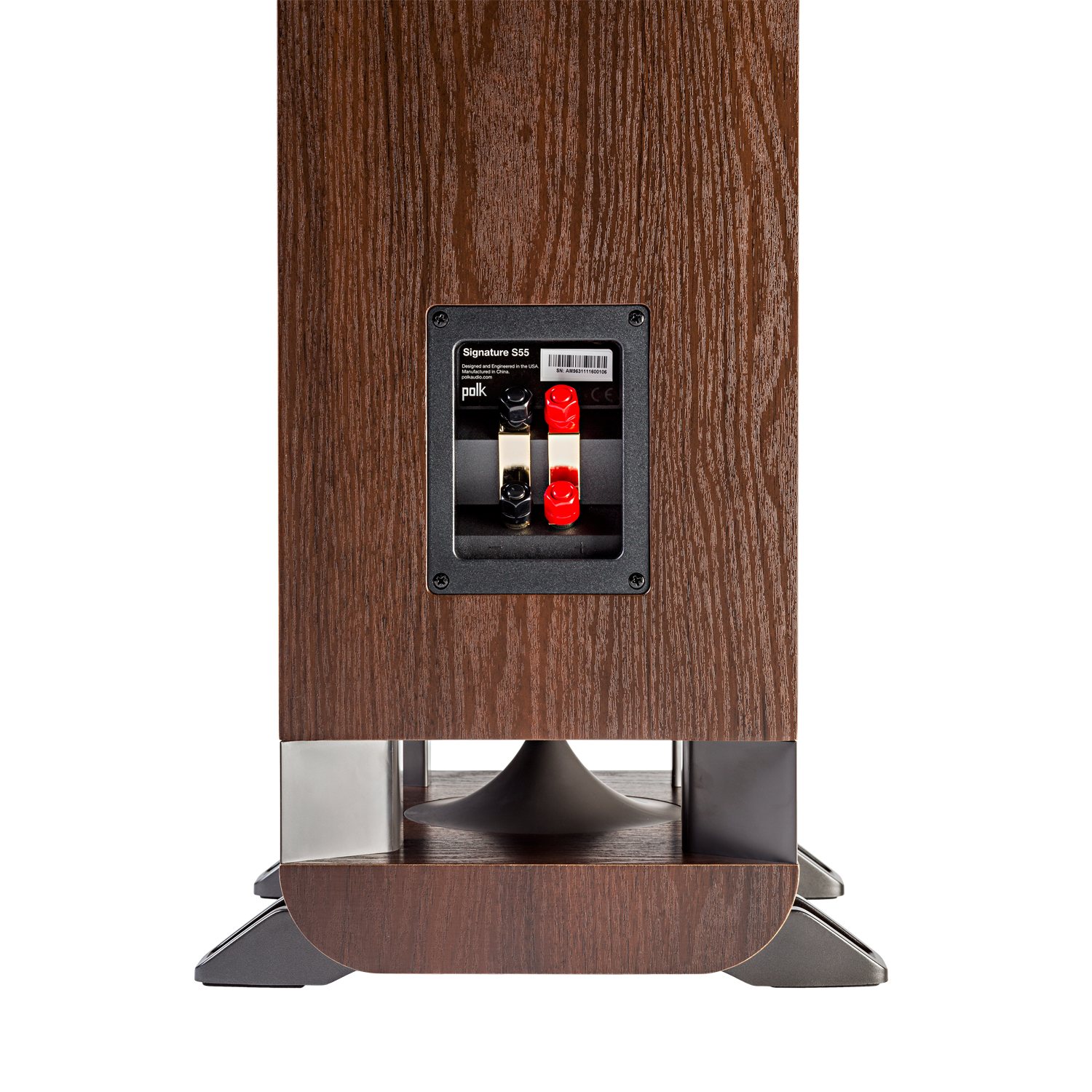 POLK AUDIO Signature S55 PAIR 6.5" FloorStanding Speaker Brown