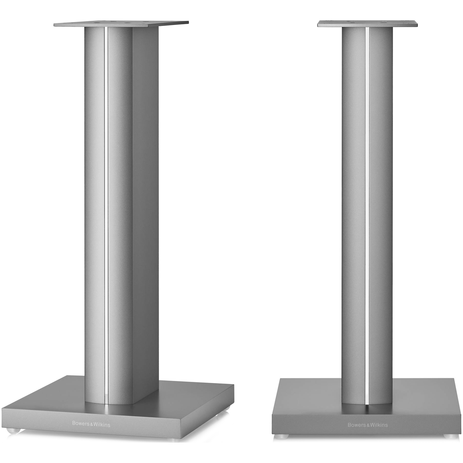 BOWERS & WILKINS FS-700 PAIR Speaker Stands Silver
