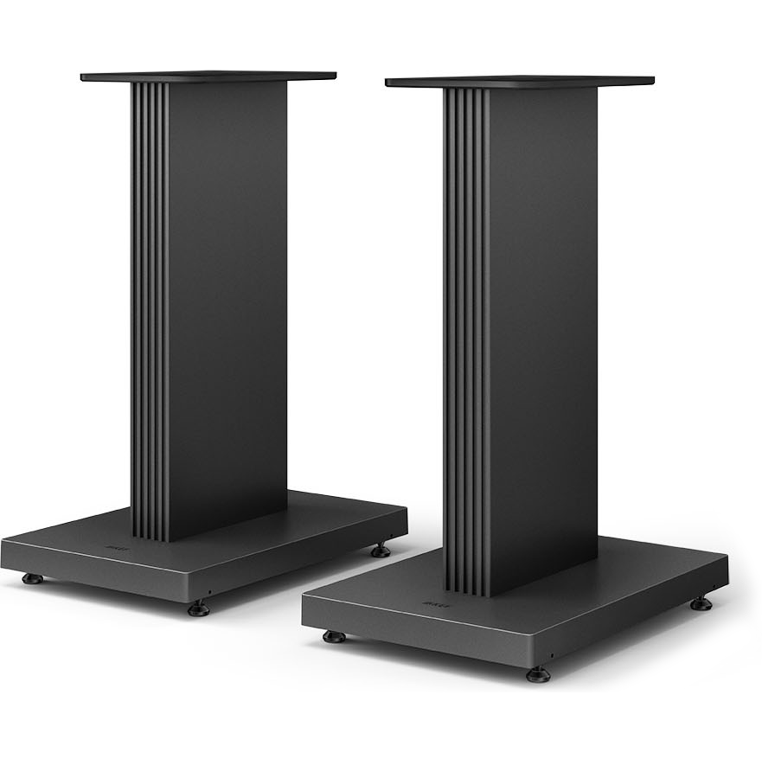 KEF NEW S3 PAIR 21" Floor Stands for R3 Meta Slate Grey