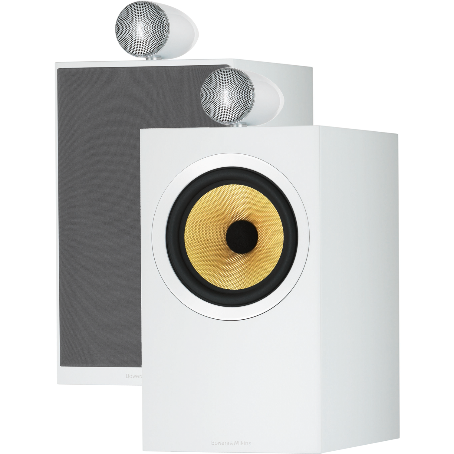 BOWERS & WILKINS CM6 S2 PAIR 6.5" 2Way Bookshelf Speaker White