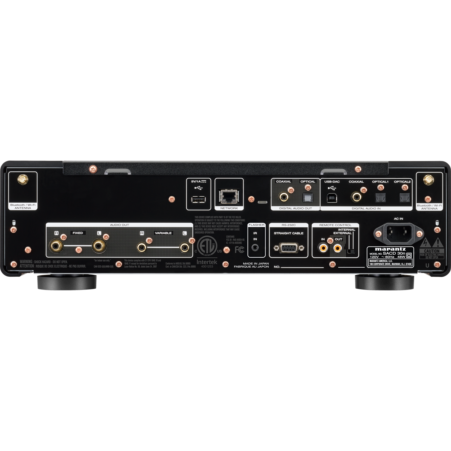 MARANTZ SACD 30n Complete Digital Source CD/SACD Player Black