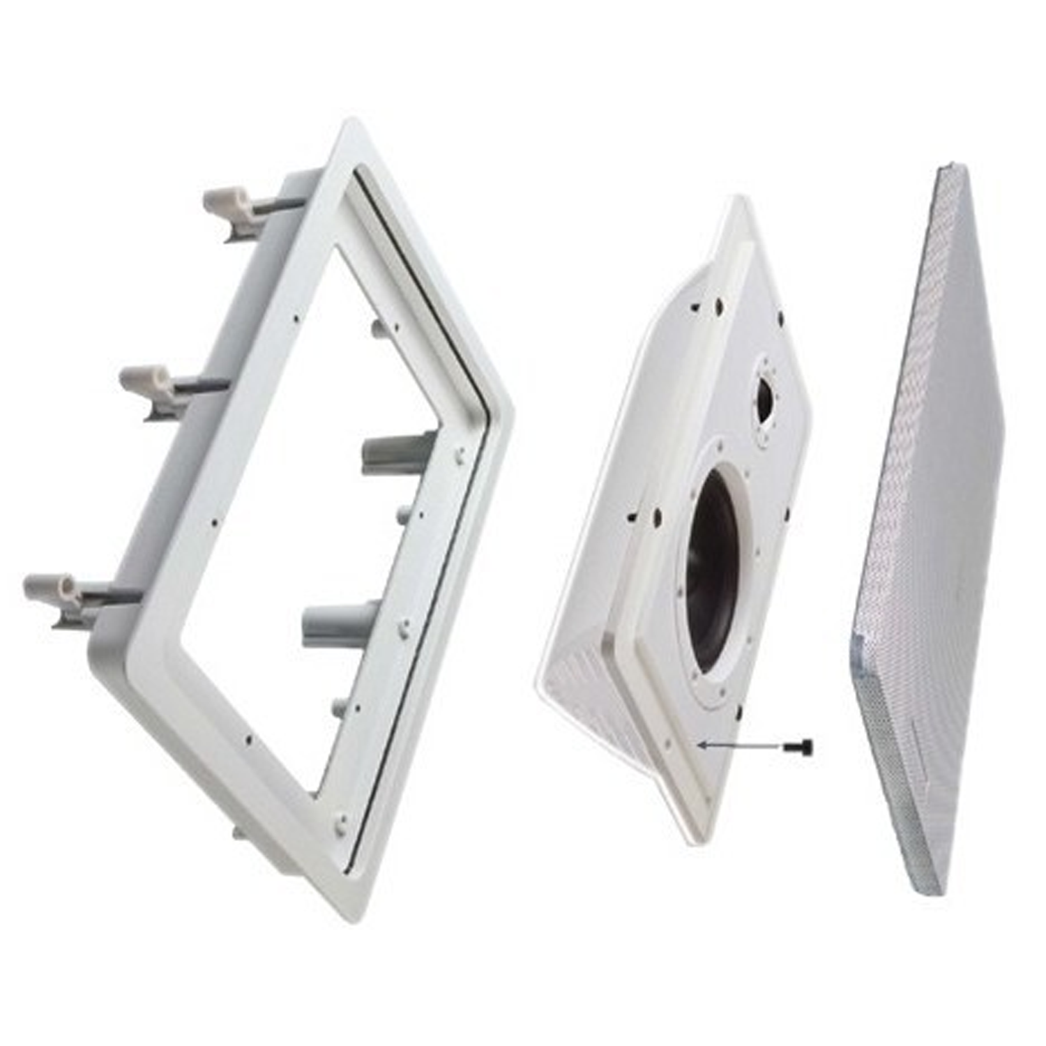 WATERFALL AUDIO Hurricane EVO IN-WALL EACH 4" 2-Way Speaker White