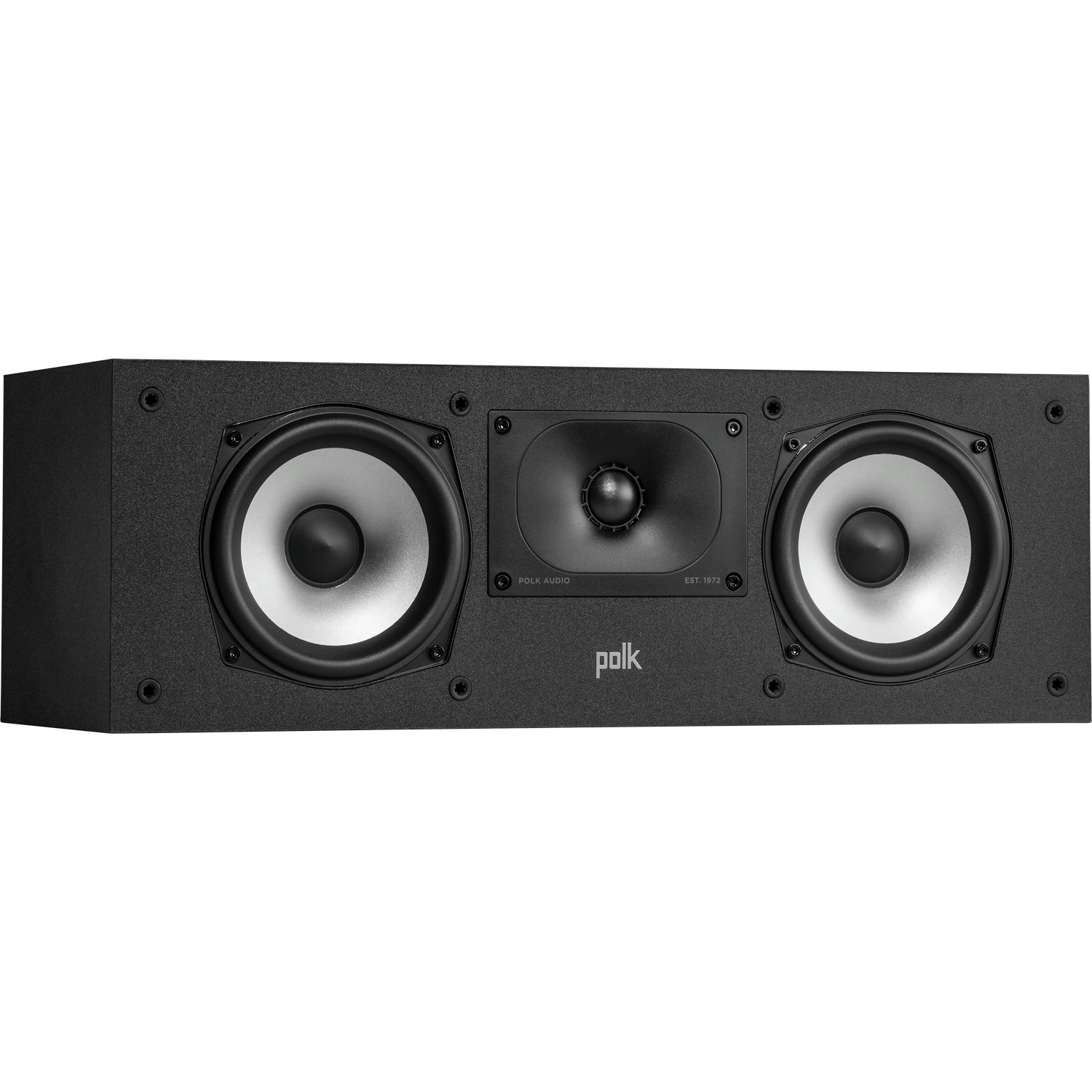 POLK AUDIO Monitor XT30 5.25" 2-Way Center Channel Speaker Black