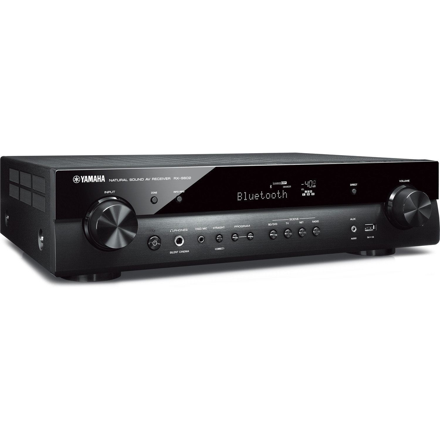 YAMAHA RX-S602 Slim 5.1-Ch x 55 Watts A/V Receiver | Accessories4less