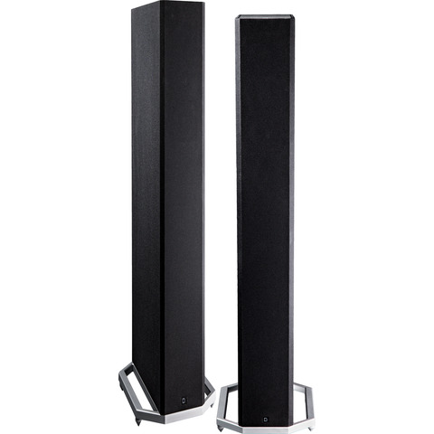 DEFINITIVE TECHNOLOGY BP9040 PAIR 4.5" 3-Way Floor-Standing Speakers w/ 8" Sub Black