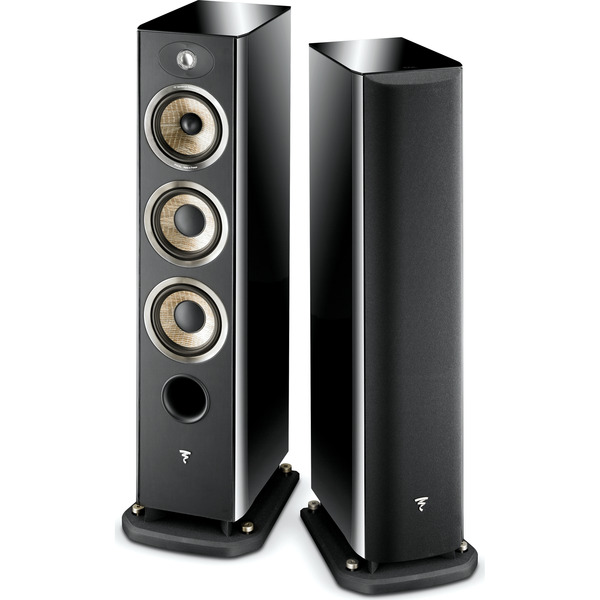 FOCAL NEW Aria 926 PAIR 6.5" 3-Way Floor-Standing Speaker Black Gloss |  Accessories4less