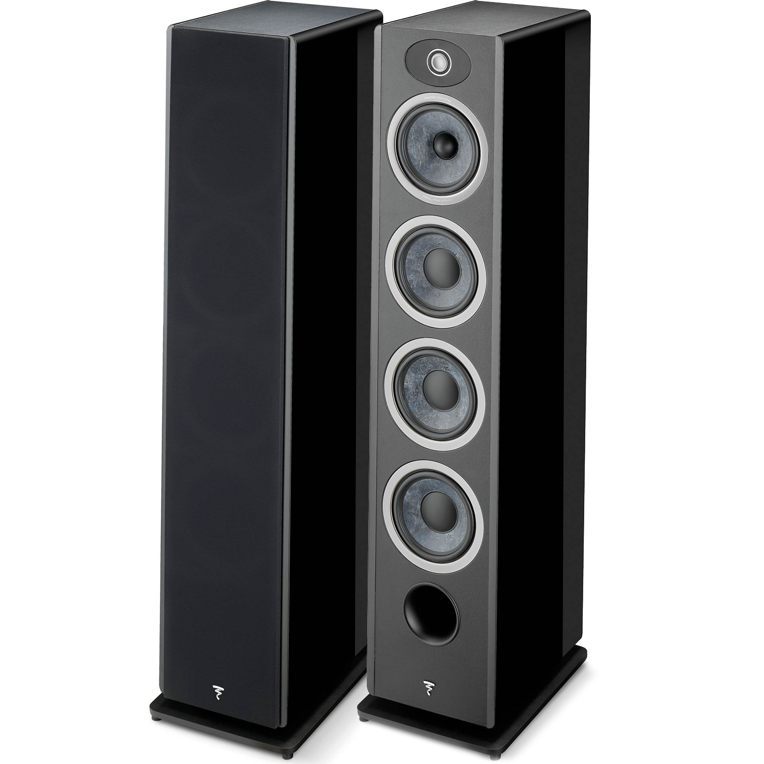 FOCAL Vestia No3 PAIR 6.5" 3-Way Floor-Standing Speakers Black ...