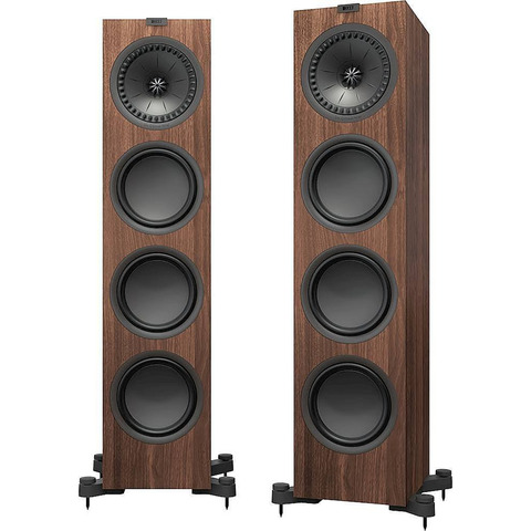 KEF Q950 PAIR 8" 2.5-Way Floor-Standing Speakers Walnut