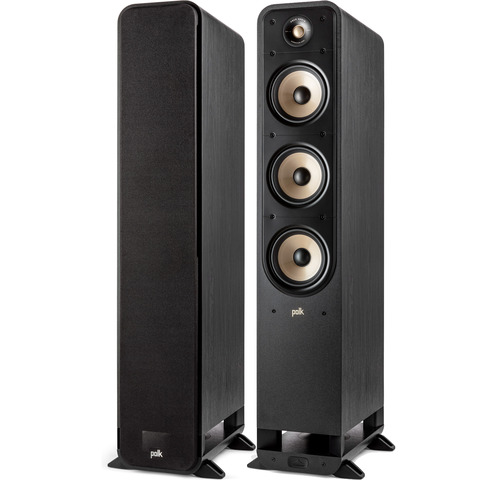 POLK AUDIO Signature Elite ES60 PAIR 6.5" Floor-Standing Speakers Black