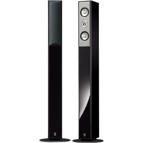 YAMAHA NS-F210 PAIR 2-Way Bass-Reflex Floor-Standing Speakers Black