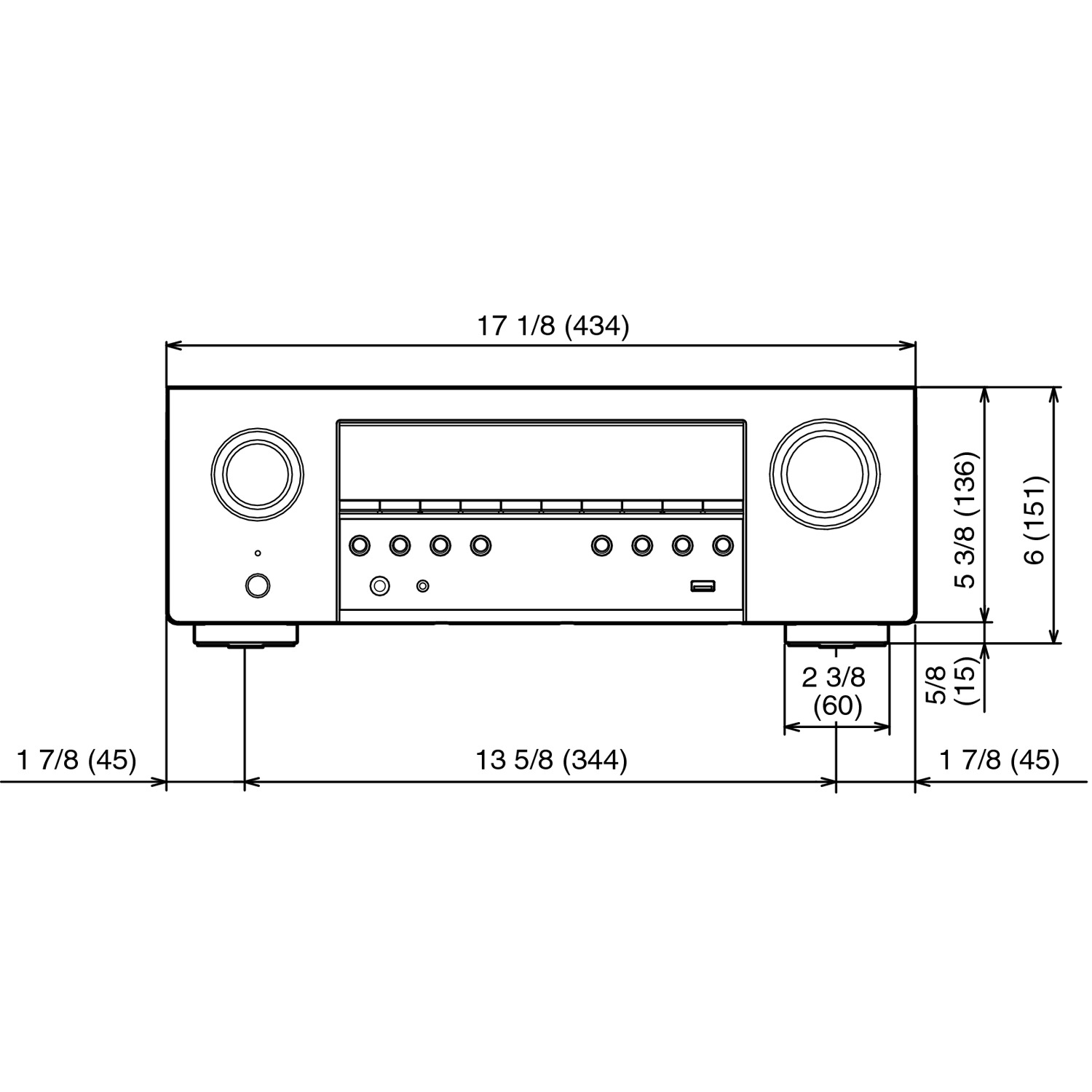 ▻ 🔊 AVR-S540BT Denon Amplificador AV, Klibtech