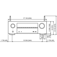 DENON  AVR-X1600H 