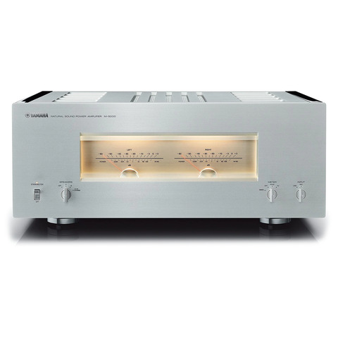 YAMAHA M-5000 2-Ch x 200 Watts Power Amplifier Silver